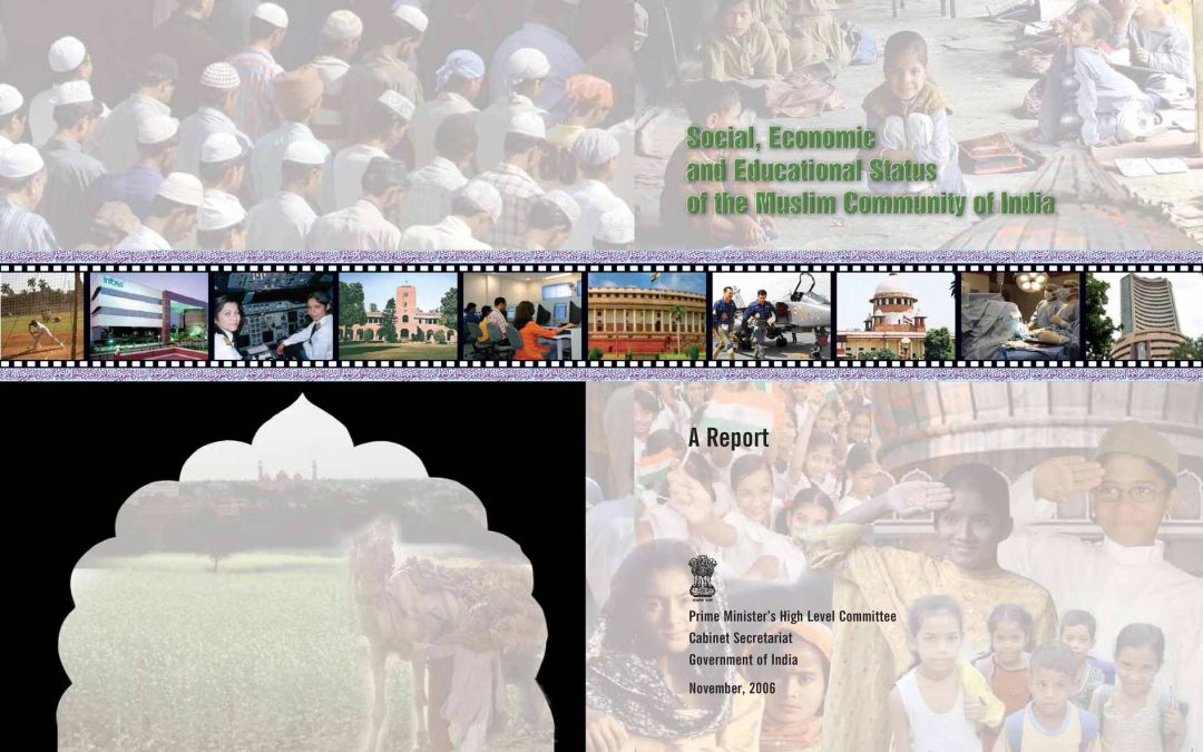Social, Economic and Educational Status of the Muslim Community of India, 2006, Prime Minister’s High level committee, Cabinet Secretariat, Government of India