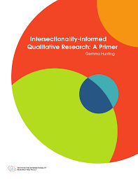 Hunting G, Intersectionality-informed Qualitative Research: A Primer, 2014, The Institute for Intersectionality Research & Policy, SFU, ISBN: 978-0-86491-357-9.