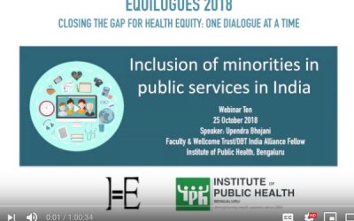 Inclusion of minorities in public services in India by Upendra Bhojani