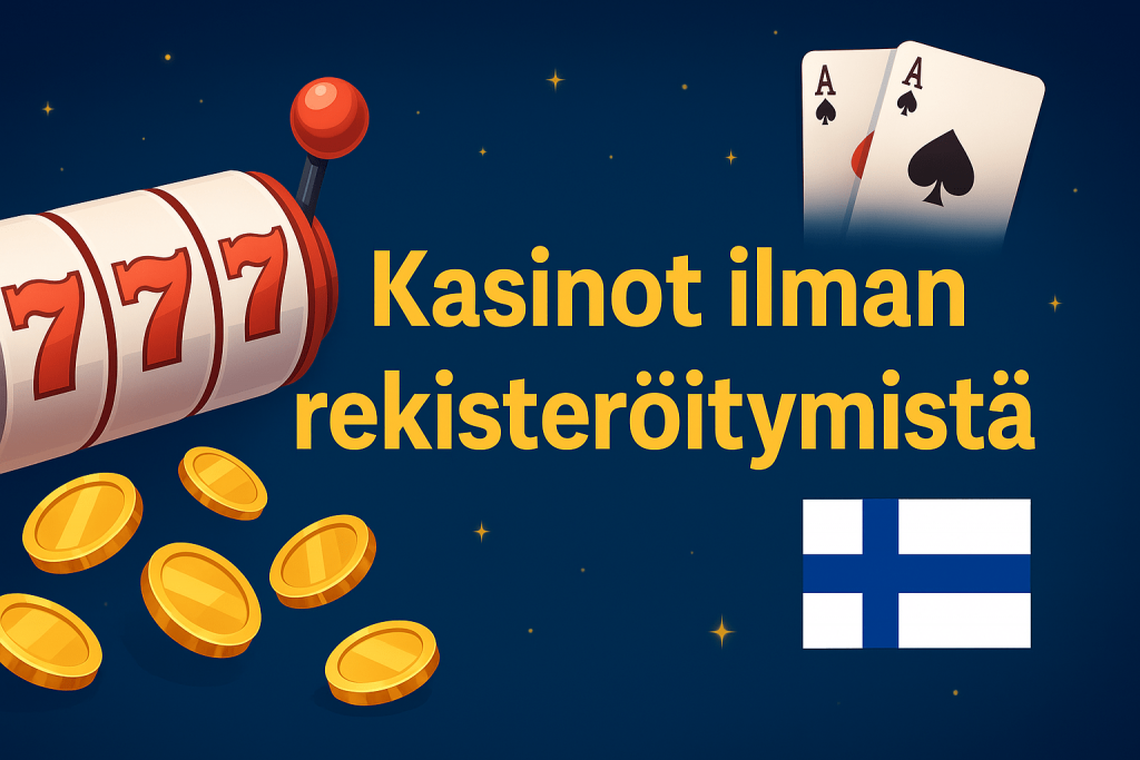 Suomikasino ilman rekisteröitymistä - Pelaamisen helppous Suomikasino ilman rekisteröitymistä - Pelaamisen helppous