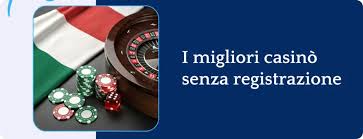Casinò Senza Invio Documenti Giocare Facile e Veloce